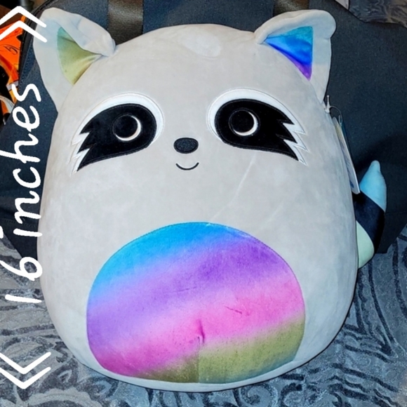 Squishmallows Other - Squishmallow Raccoon Max 16 inches